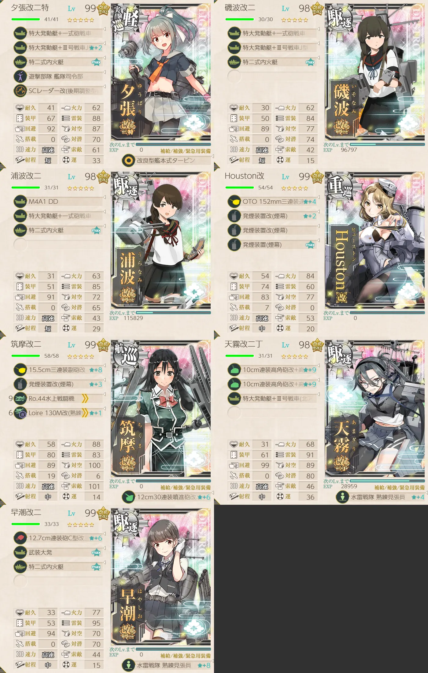 E4-1 艦隊編成